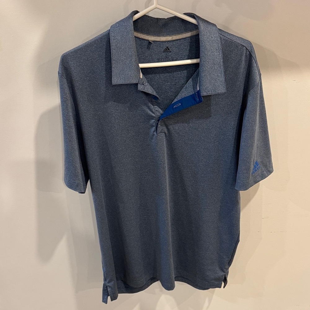 Adidas Men's Navy Polo Shirt